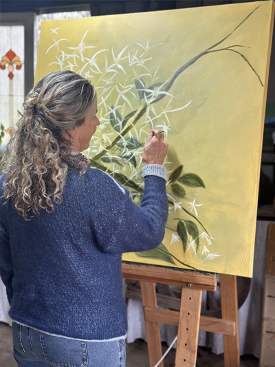 Adrienne Quenby at work