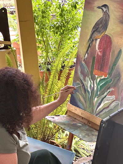 Sue Youngman at work